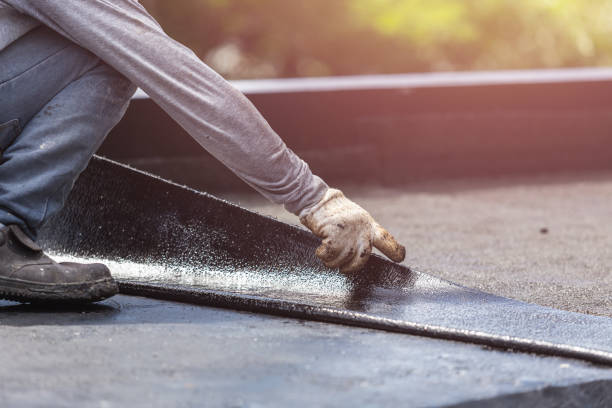 Professional Basement Waterproofing technician working in Prospect, PA